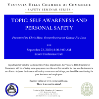 Safety Seminar: Self Awareness and Personal Safety
