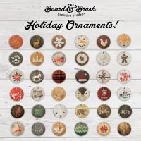 Board & Brush-Ornament Make and Take