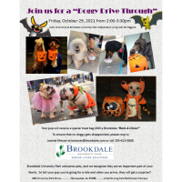 Brookdale University Park-Halloween Doggy Drive-Thru