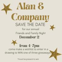 Alan & Co.-Christmas Friends & Family Night