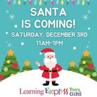 Learning Express Toys-Santa Visit