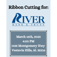 River Bank and Trust Ribbon Cutting 