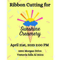 Ribbon Cutting for Sunshine Creamery 