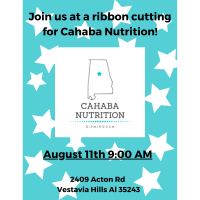 Cahaba Nutrition Ribbon Cutting 