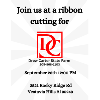 Drew Carter Ribbon Cutting 