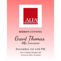 Grant Thomas Alfa Insurance Ribbon Cutting