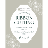 Birmingham Design House Ribbon Cutting
