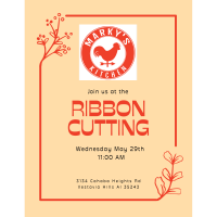 Marky's Kitchen Ribbon Cutting