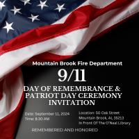 Patriot Day Remembrance Ceremony