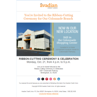 Ribbon Cutting: Avadian Credit Union