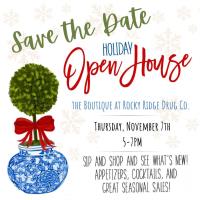 Rocky Ridge Drug Co: Holiday Open House