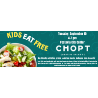 Chopt Creative Salads: Kids Eat Free Day