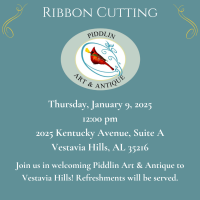 Ribbon Cutting: Piddlin Art & Antique