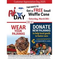 Bruster's Real Ice Cream-PJ Day