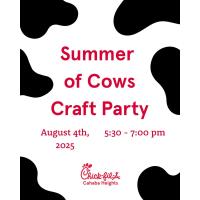 Chick-fil-A Cahaba Heights: Cows Craft Party