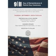 Patriot Day Remembrance Ceremony