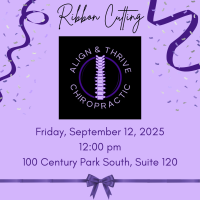Ribbon Cutting: Align & Thrive Chiropractic