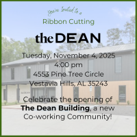 The Dean Building Ribbon Cutting