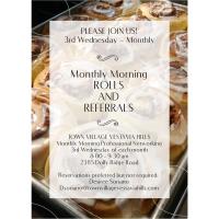 Town Village Rolls and Referrals - Networking Event