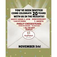 Mudtown: 20th Anniversary Party