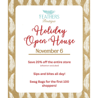Feathers Boutique: Holiday Open House