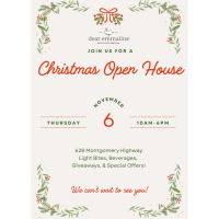 Dear Emmaline: Christmas Open House
