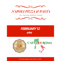 Napoli Pizza & Pasta Ribbon Cutting
