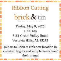 Ribbon Cutting: Brick & Tin Cahaba Heights