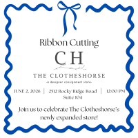 Ribbon Cutting: The Clotheshorse