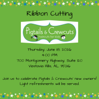 Ribbon Cutting: Pigtails & Crewcuts