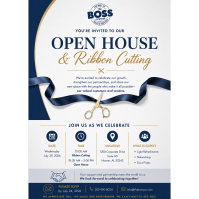 The Boss Company Ribbon Cutting and Open House