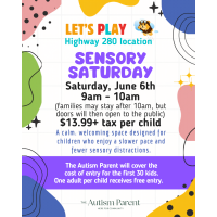 Sensory Saturday --The Autism Parent
