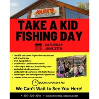 Mark's Outdoors: Take a Kid Fishing Day