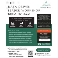The Data Driving Leader Workshop Birmingham