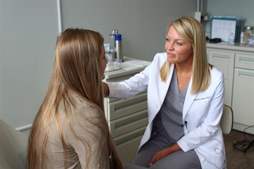 Dermatology visit with Amanda Lanier, PA-C