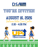 DSA: HUDDLE UP for Down Syndrome