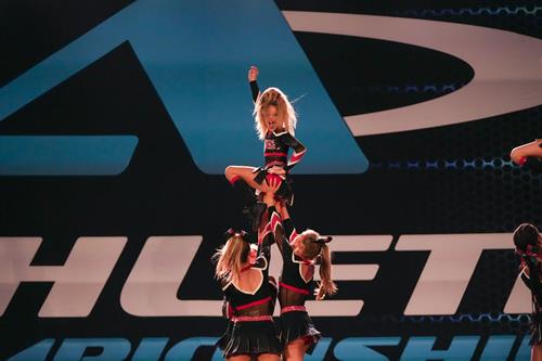 All-Girl Stunting