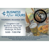Business After Hours @ Coughlin's Law