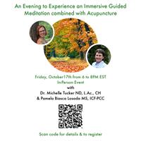 An Evening to Experience an Immersive Guided Meditation Combined with Acupuncture