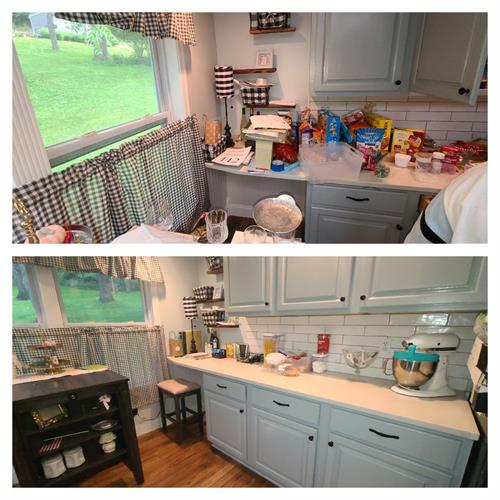 Before and After Kitchen 