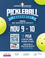 Catholic Charities of Pittsburgh Pickleball Tournament