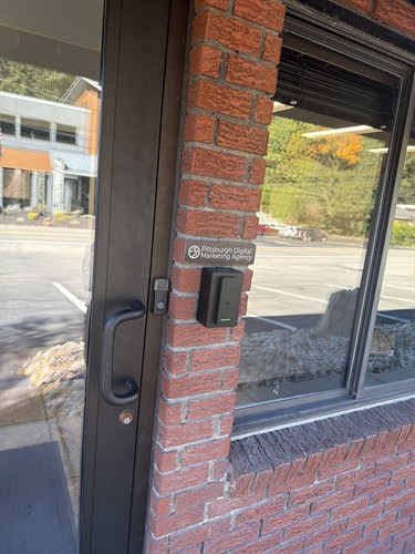 Front entrance of the PGHDMA office in the North Hills