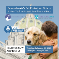 PA Pet Protection Webinar - Tuesday, February 25