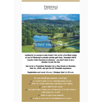 Treesdale Member for a Day Event