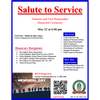 Salute to Service: Veterans & First Responders Memorial Ceremony