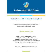 Bradley 67 Groundbreaking Event