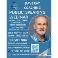 Dave Ray Coaching Public Speaking Webinar