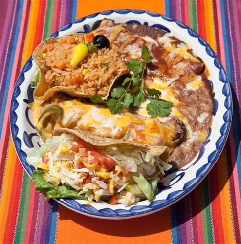 Authentic and regional Mexican entrees