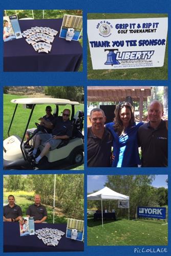 Fun at  the East County Chamber of Commerce Golf Tourney
