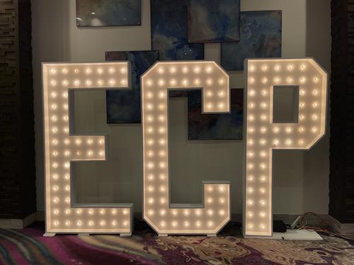 7 foot marquee style letters